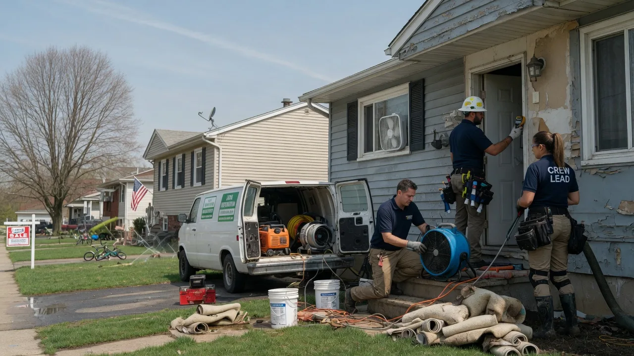 Flood Cleanup in Wood River Junction, RI near me